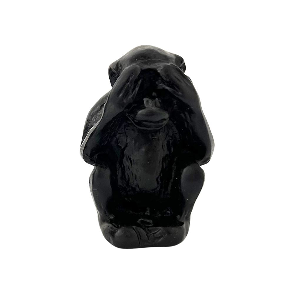 See No Evil Monkey Figurine, 4cm