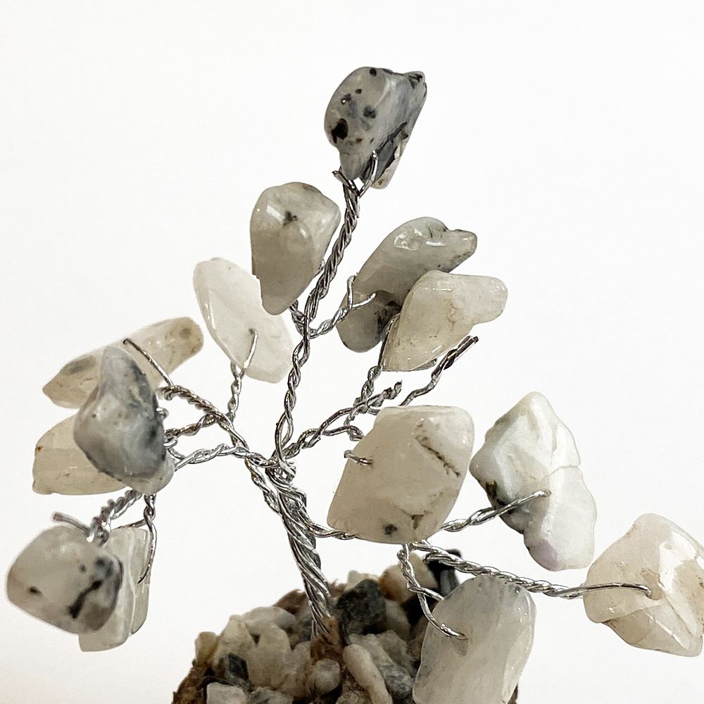 Micro Gemstone Tree, 15 Beads, 6cm