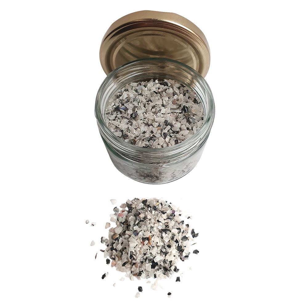 Crystal Sand Jar, 200g, Rainbow Moonstone