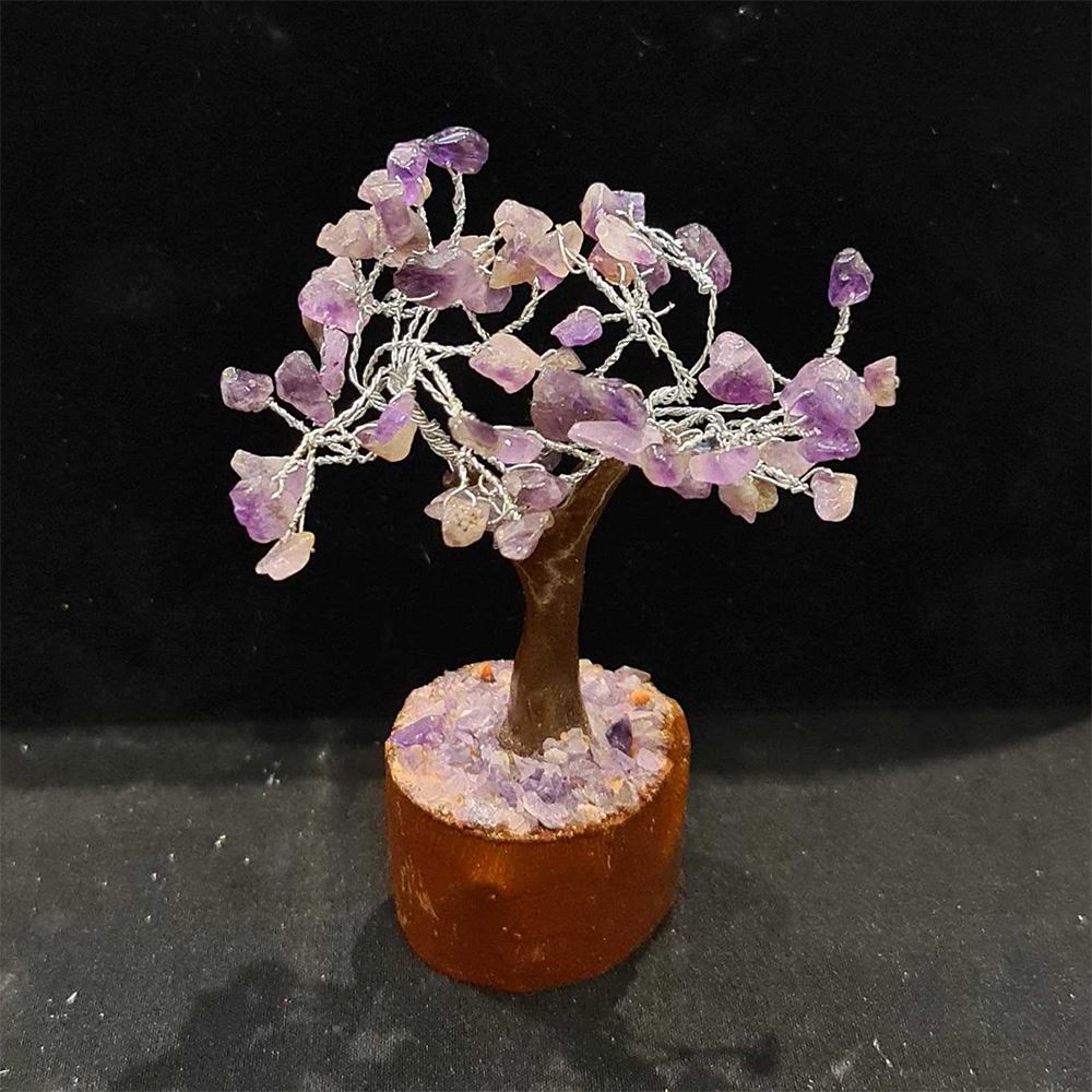 Mini Chakra Tree, 60 Beads,10cm