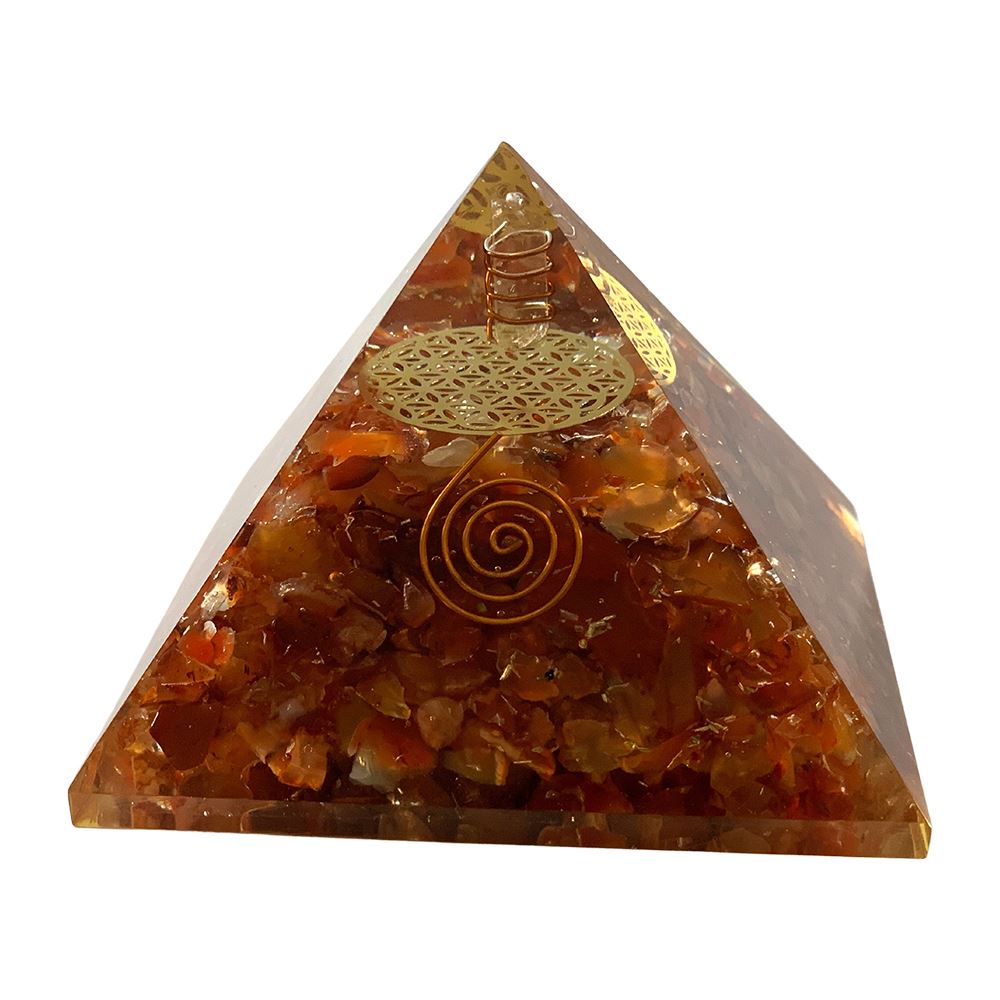 Orgone Reiki Healing Pyramid, 7.5cm