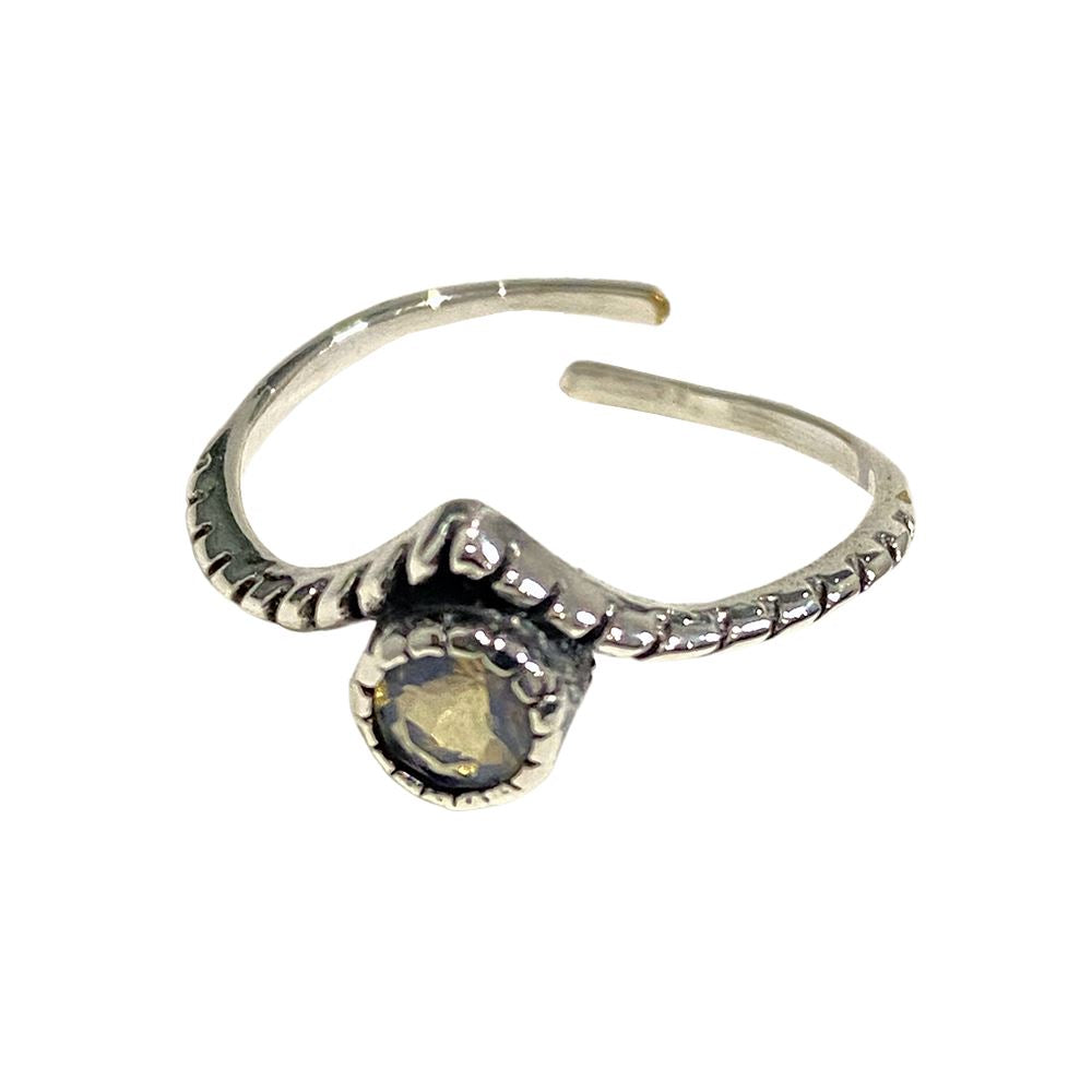 Silver-Plated Adjustable Ring (#26)