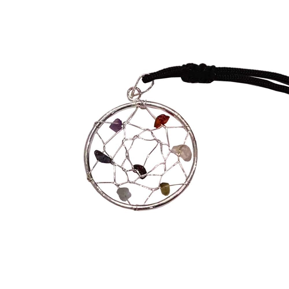 7 Chakra Gemstone Pendant