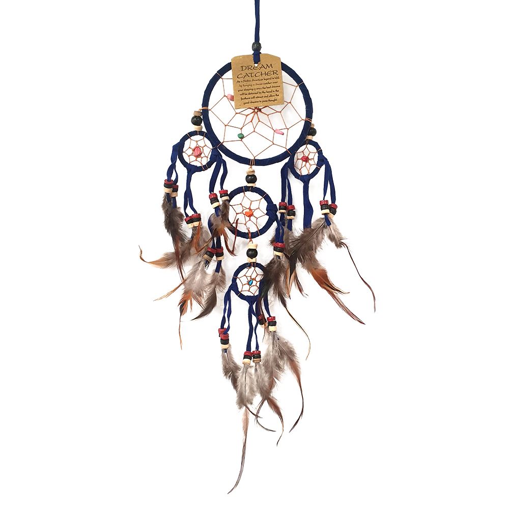 Dream Catcher, 9cm Ring with 4 Smaller Rings