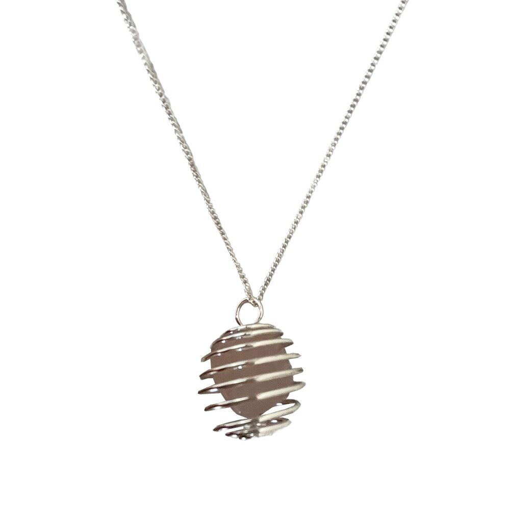 Spiral Tumbled Pendant