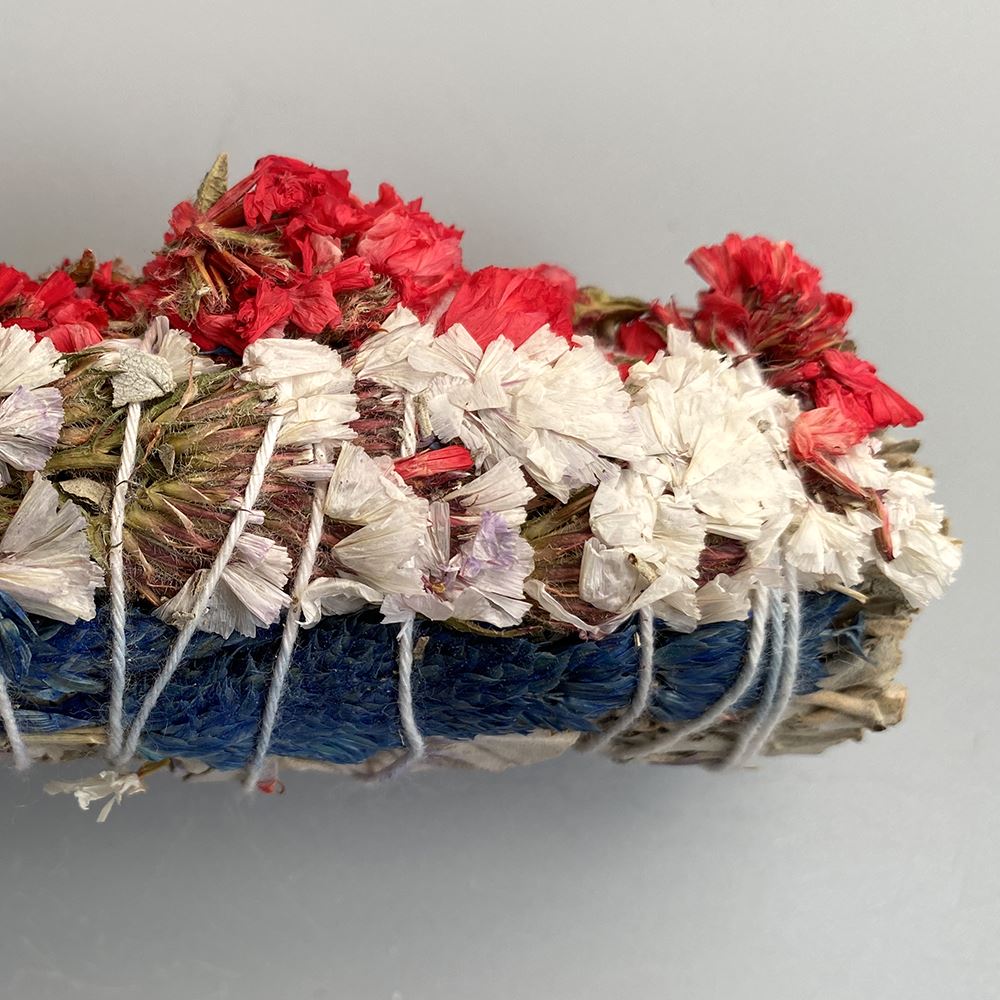 Smudge Stick, Triflower Sinuata Sage 4", Pack of 20