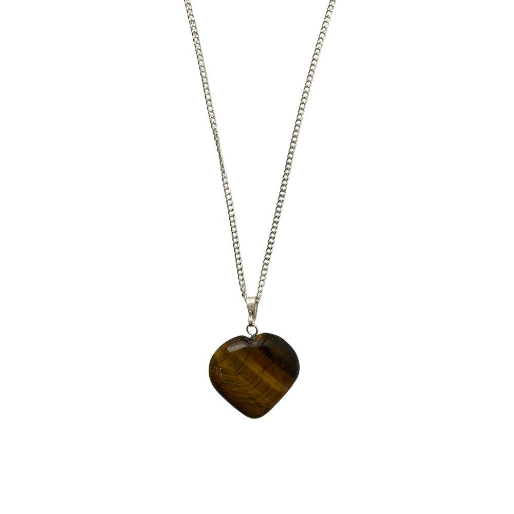 Crystal Heart Pendant, 3cm