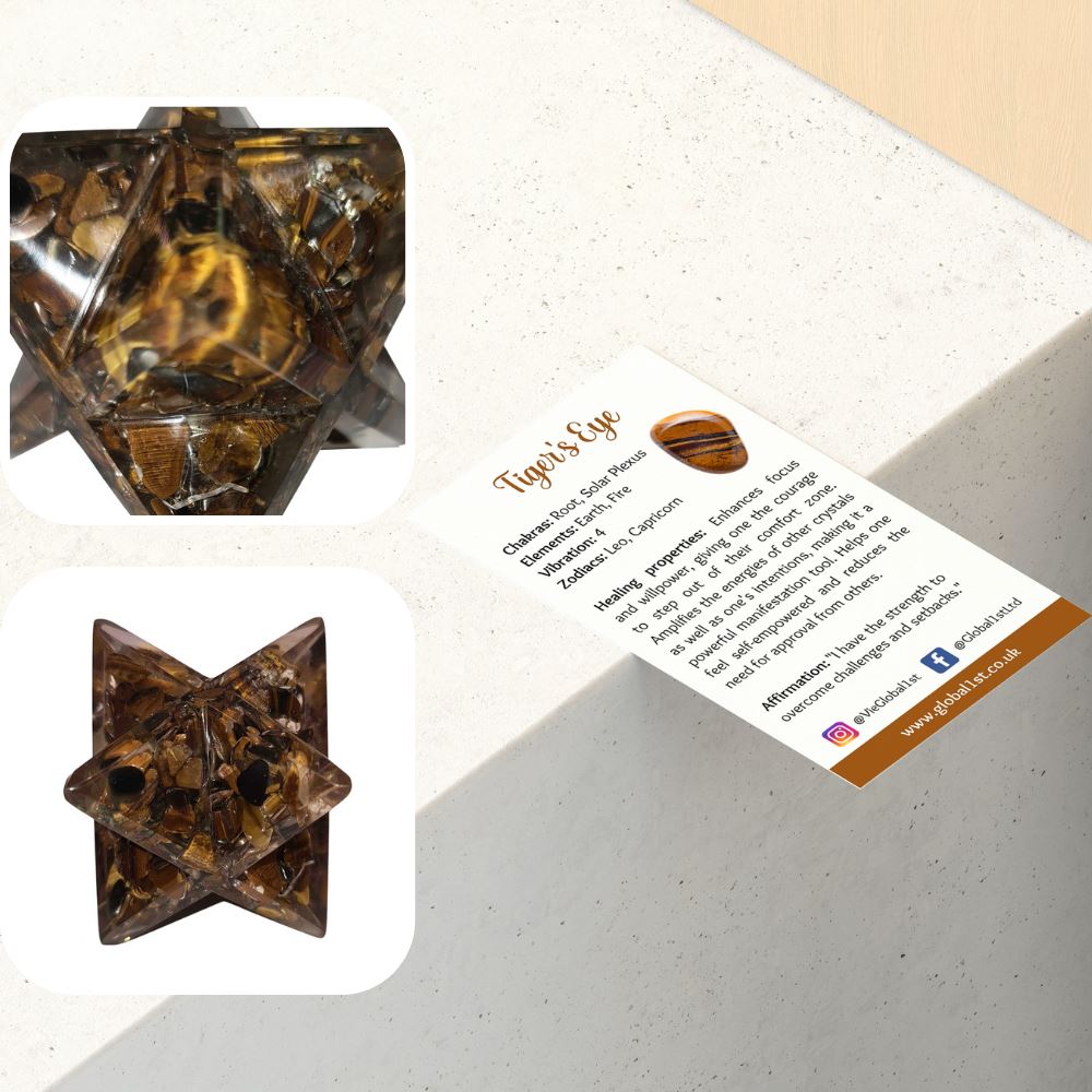 Orgonite Merkaba Star