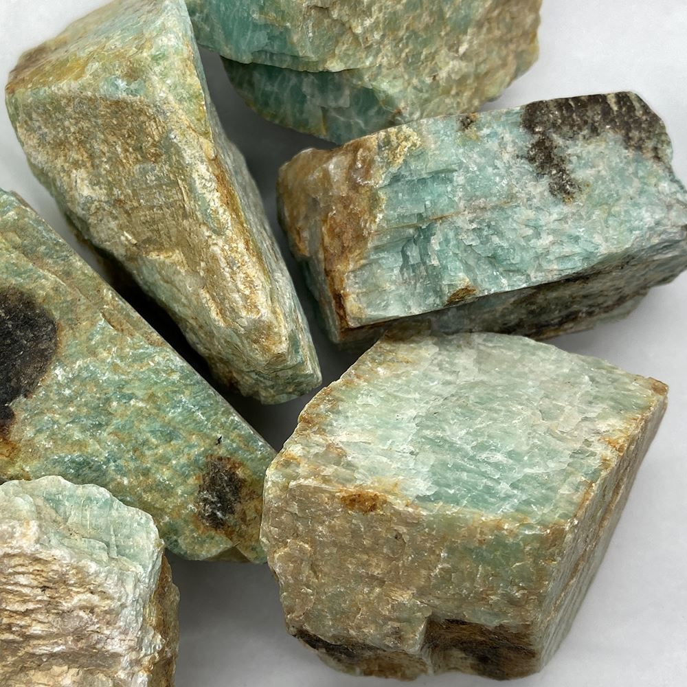 Raw Rough Cut Crystals (80-100g pieces), 1kg Pack
