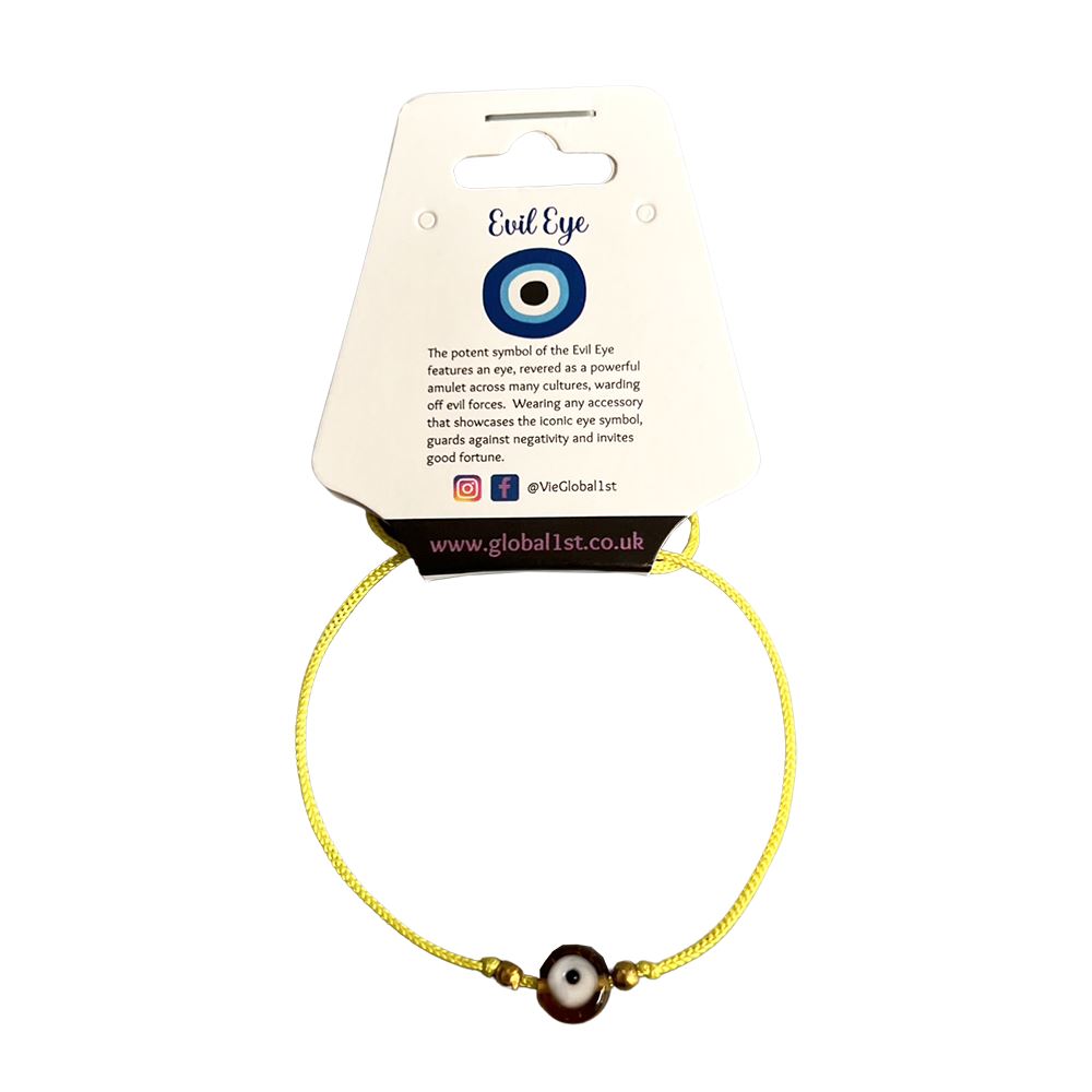 Evil Eye Coloured Bracelet
