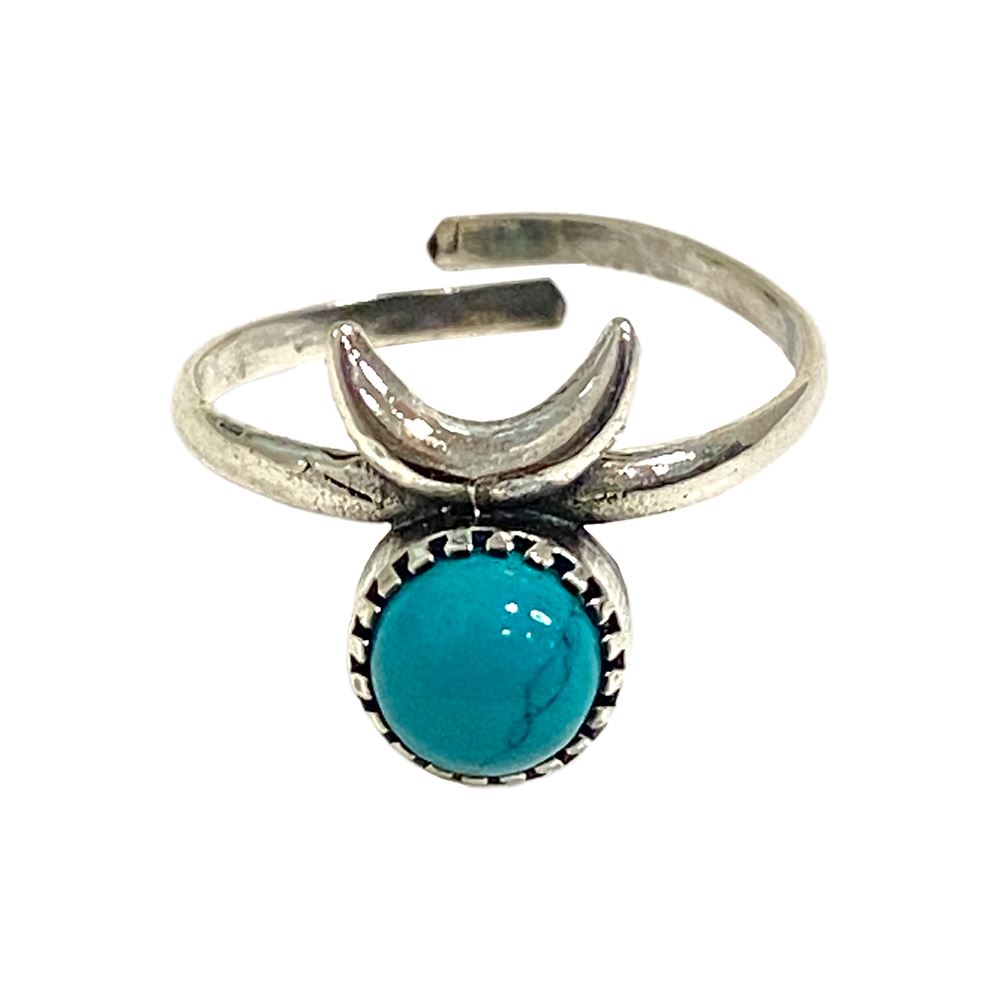 Silver-Plated Adjustable Ring (#40)