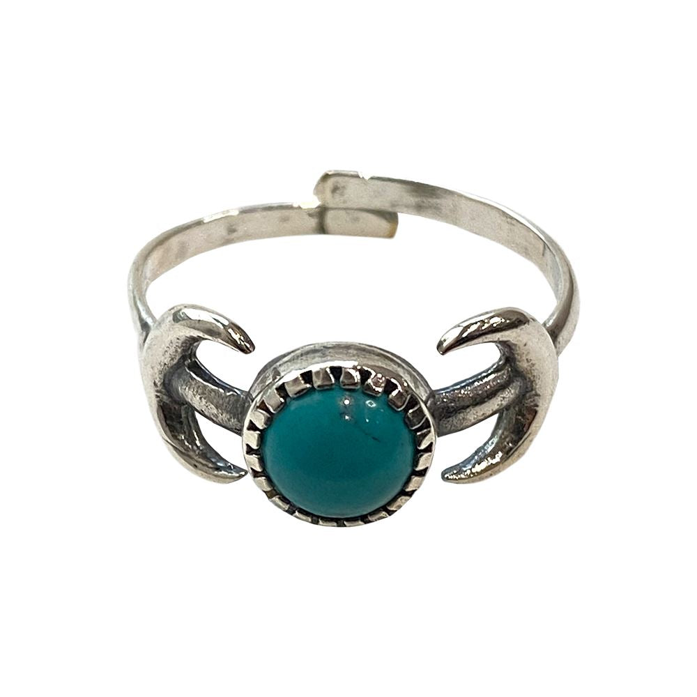 Silver-Plated Adjustable Ring (#42)