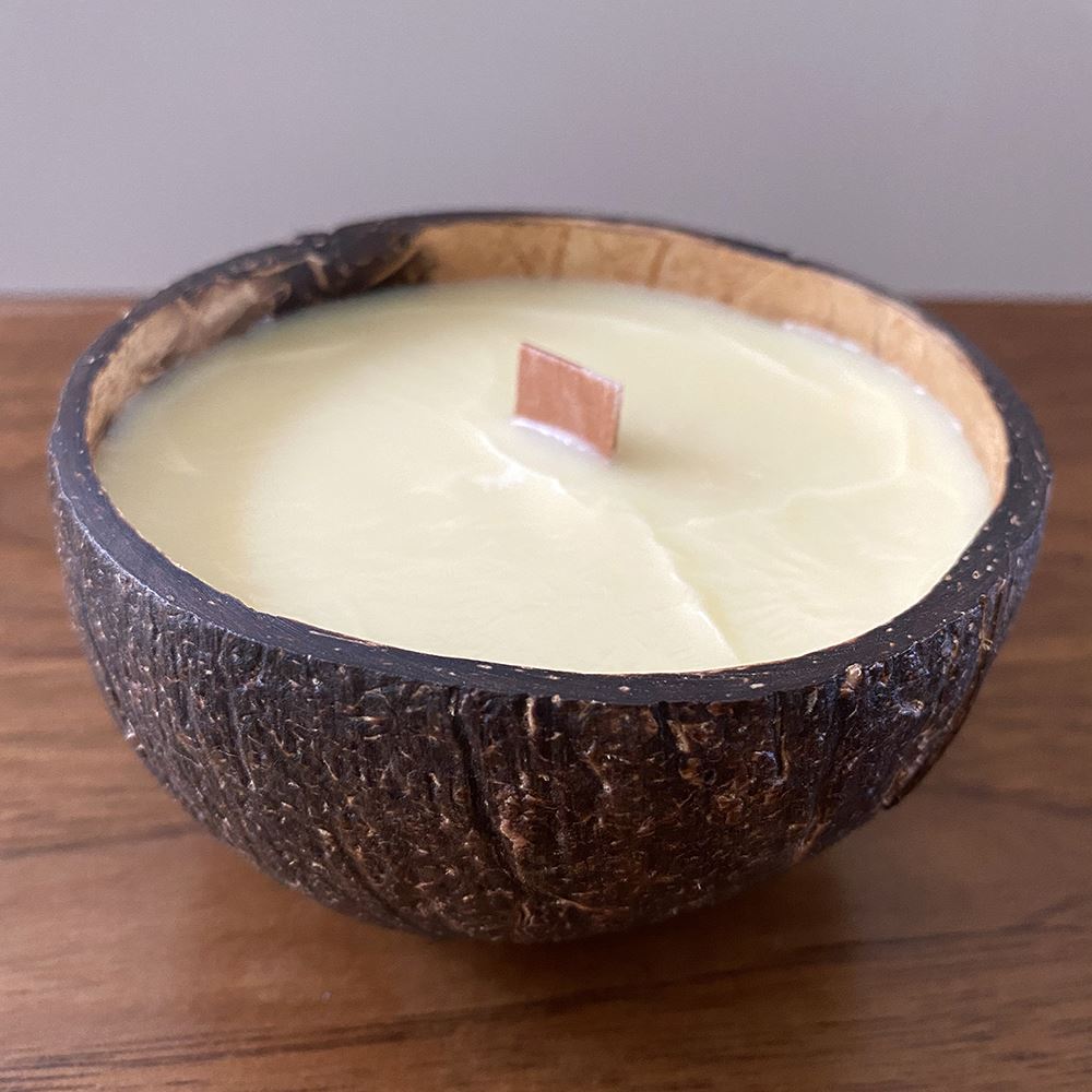 Coconut Shell Candle, Coconut