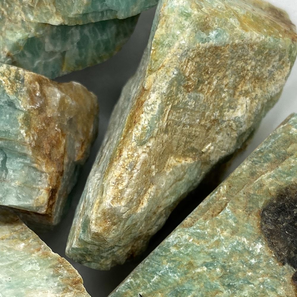 Raw Rough Cut Crystals (80-100g pieces), 1kg Pack