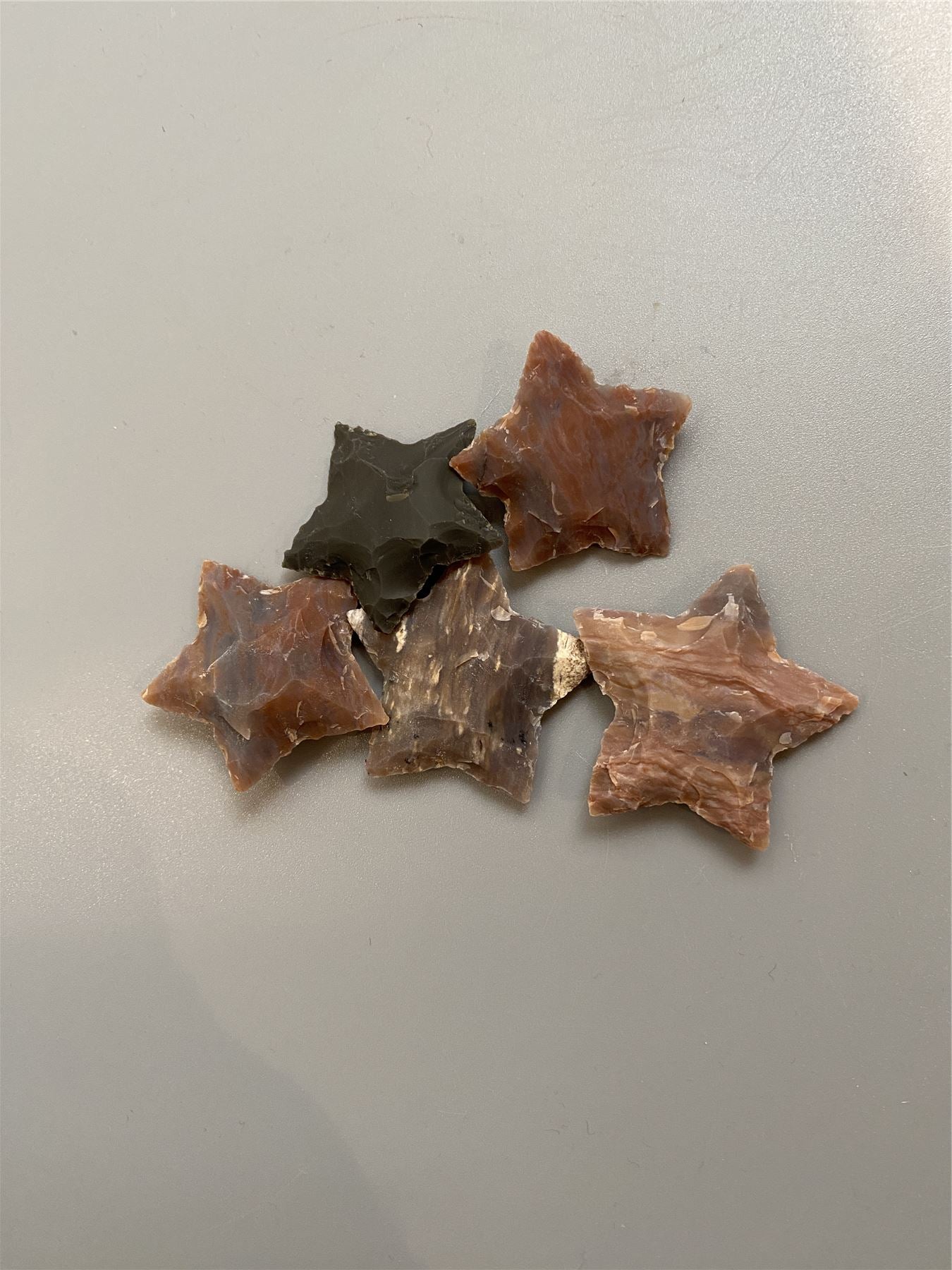 Faceted Star Crystal, 3x3cm