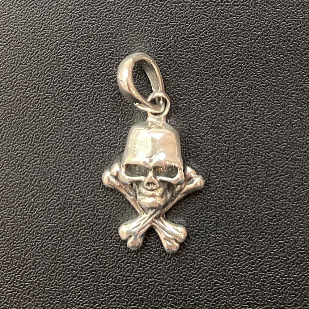 Silver-Plated Gothic Pendant
