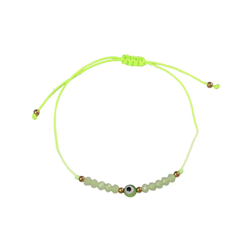 Evil Eye Artificial Crystal Bracelet