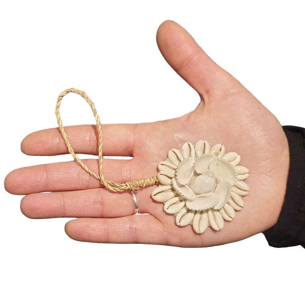 Handmade Seashell Hanging Ornament