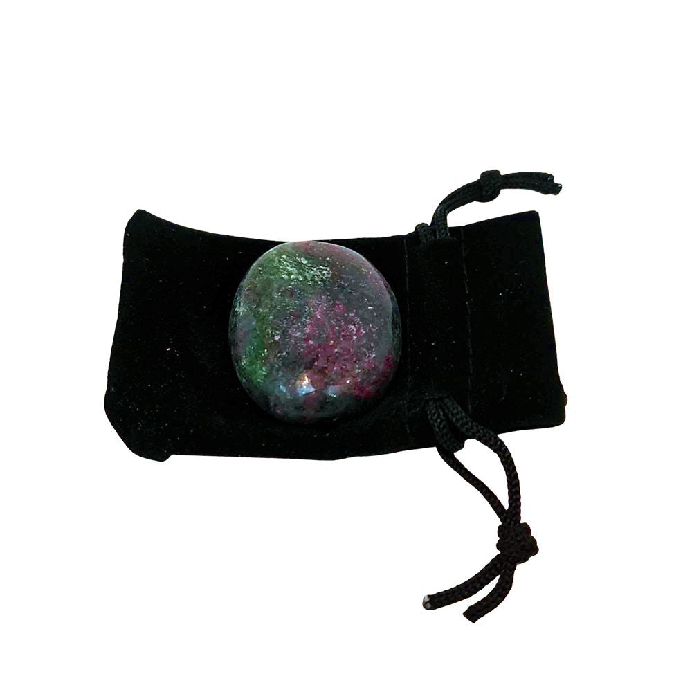 Worry Thumb Stone, Ruby Zoisite