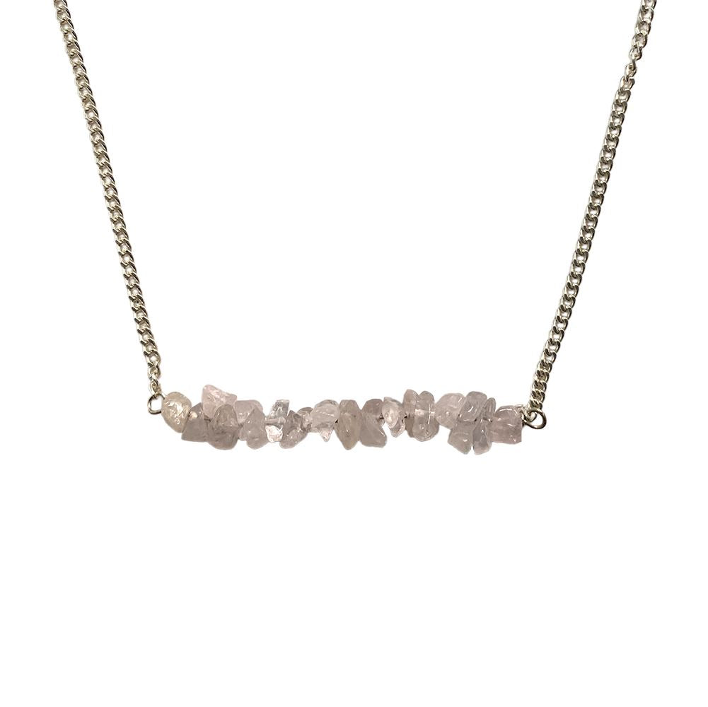 Silver Chain Chips Pendant