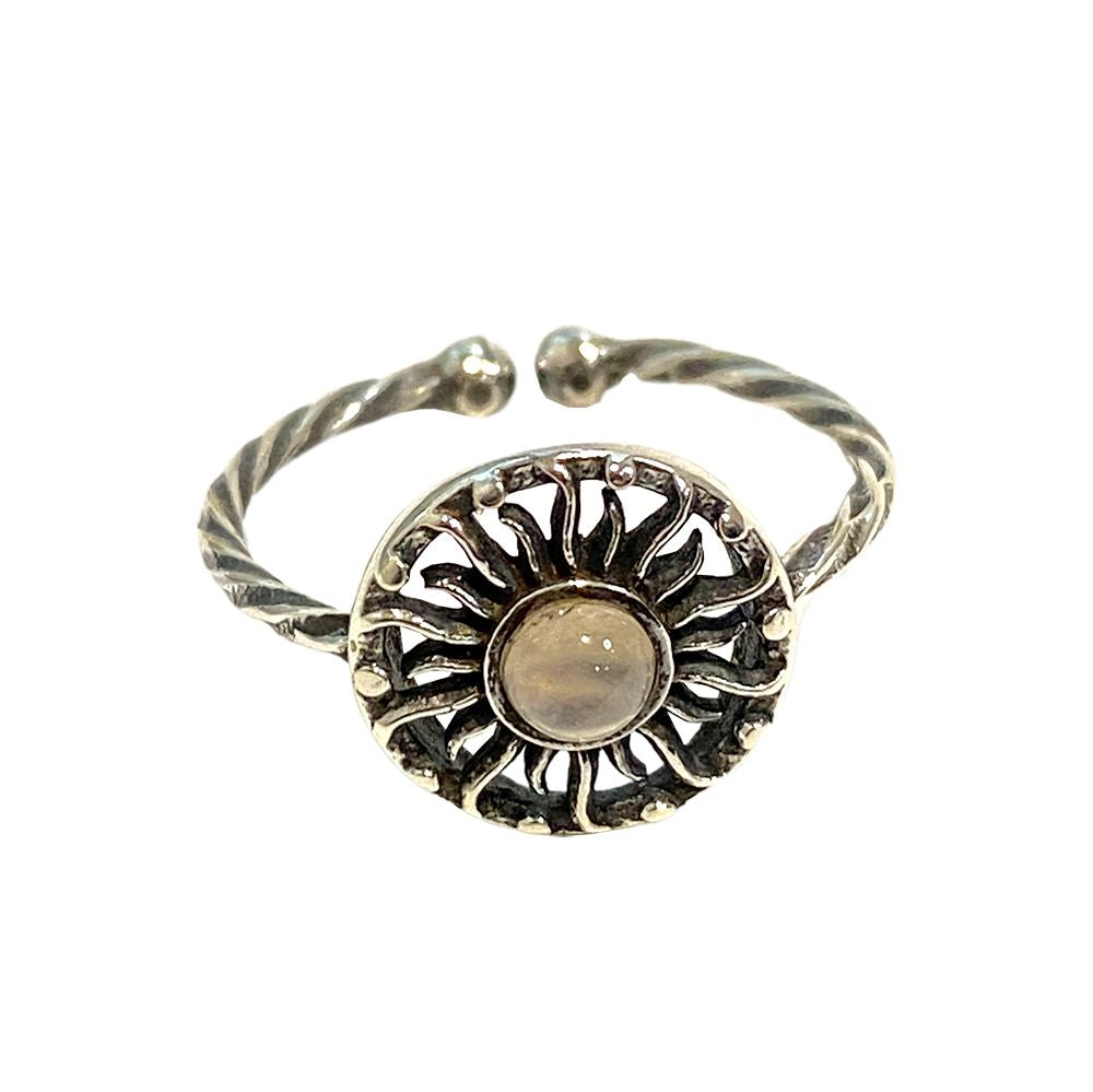 Silver-Plated Adjustable Ring (#45)