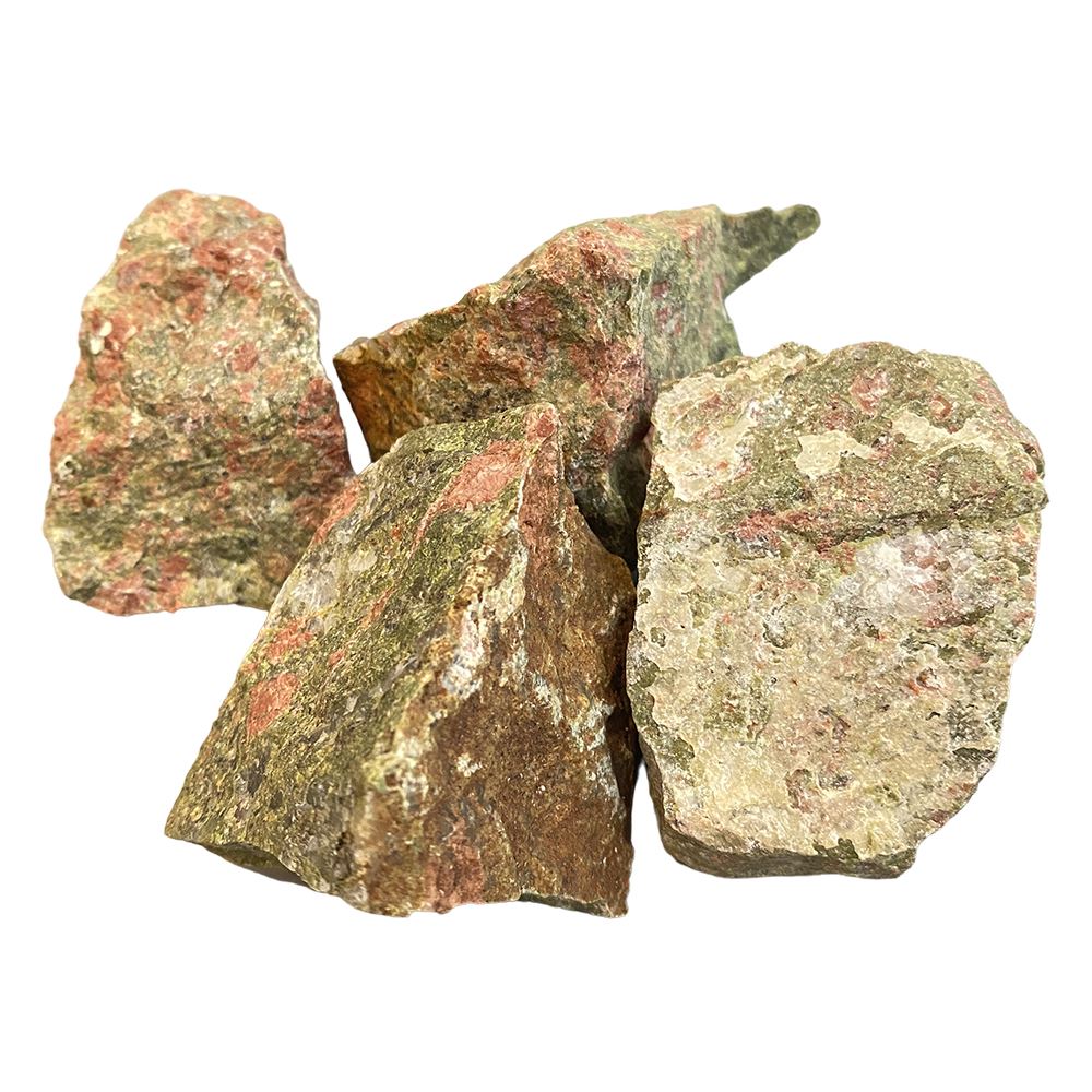 Raw Rough Cut Crystals (80-100g pieces), 1kg Pack