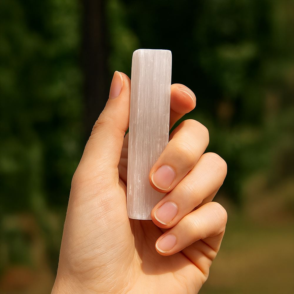 Tumbled Crystals & Selenite Set
