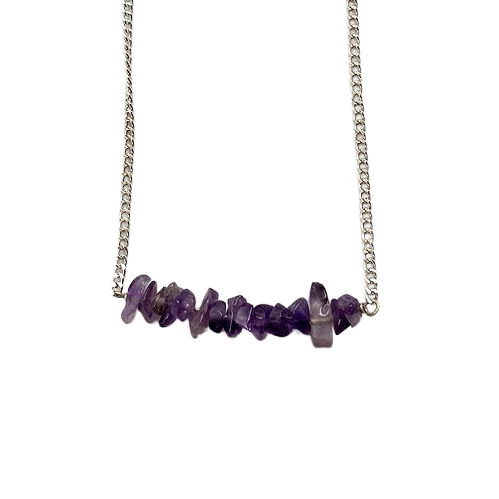 Silver Chain Chips Pendant