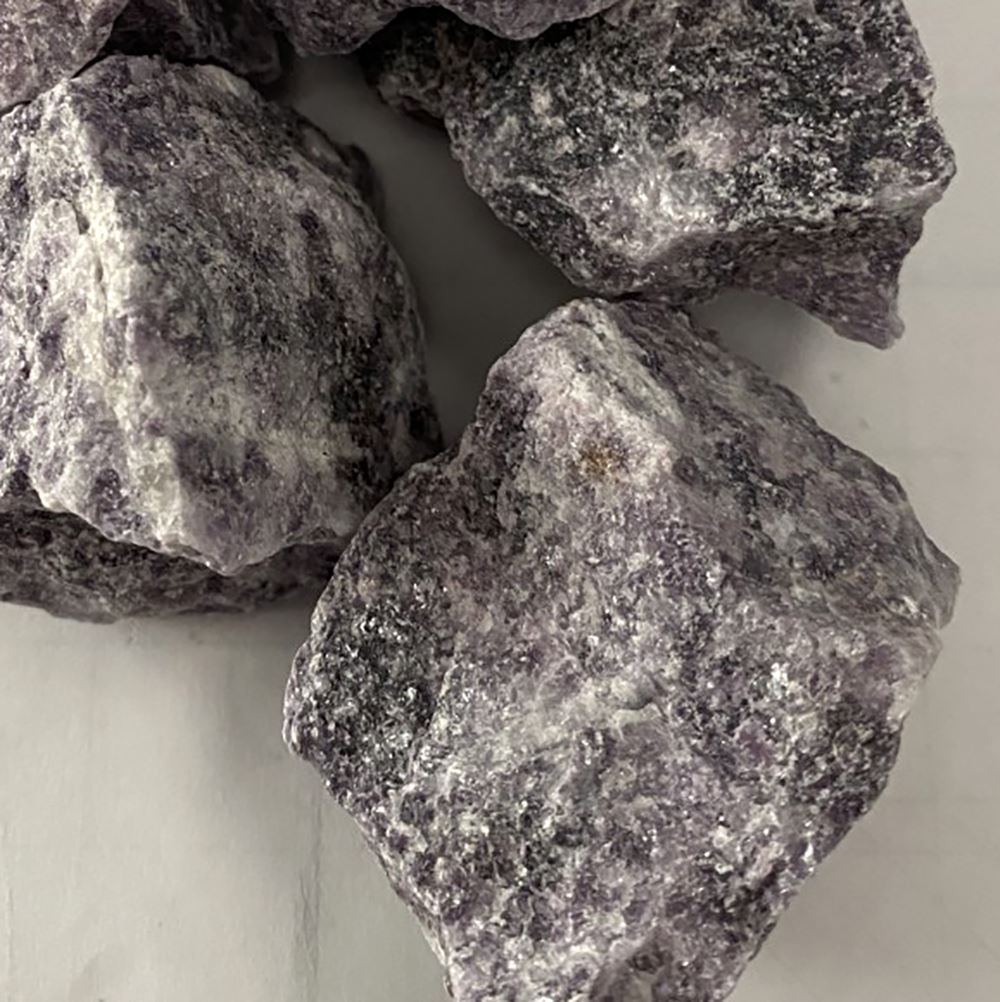 Raw Rough Cut Crystals (80-100g pieces), 1kg Pack