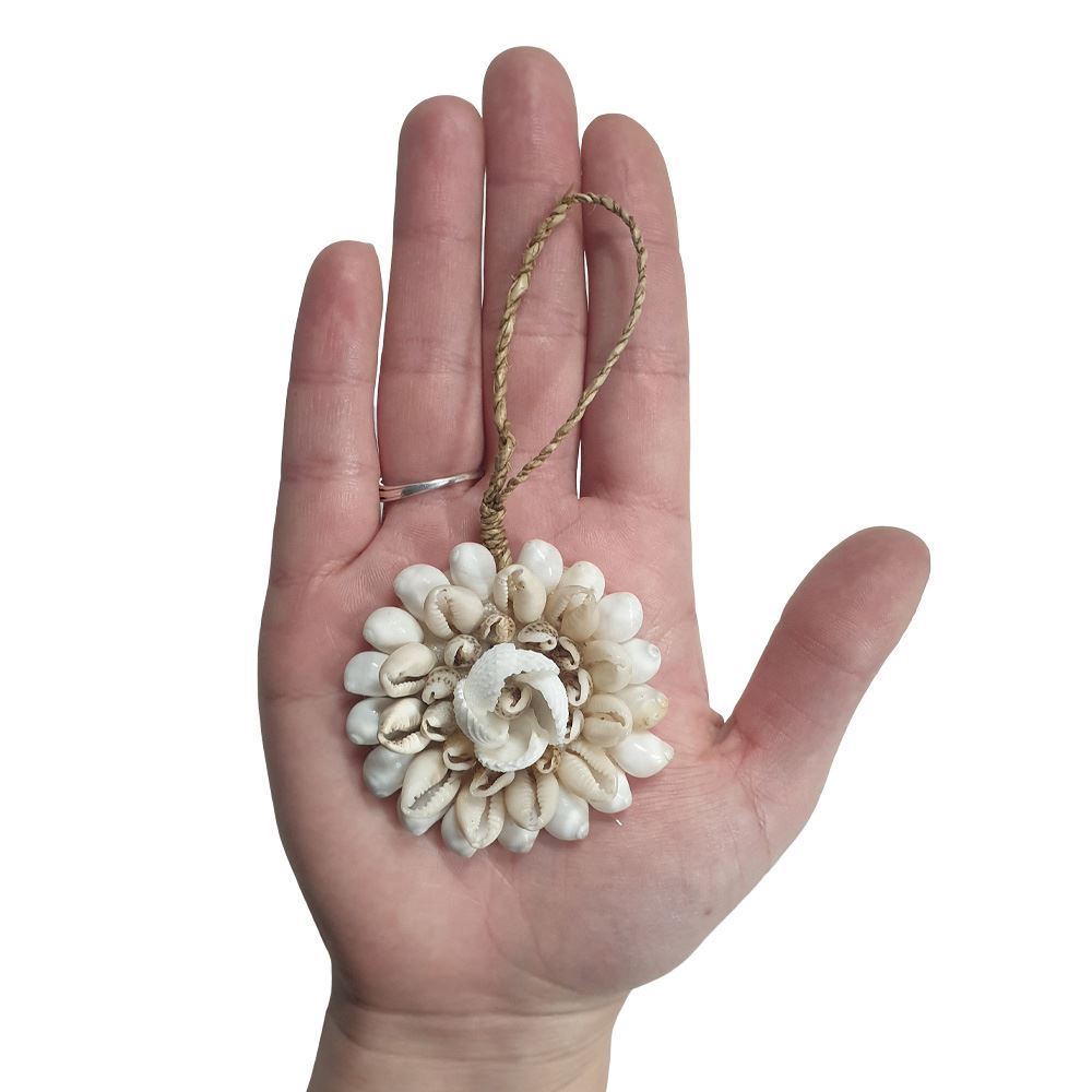 Handmade Seashell Hanging Ornament