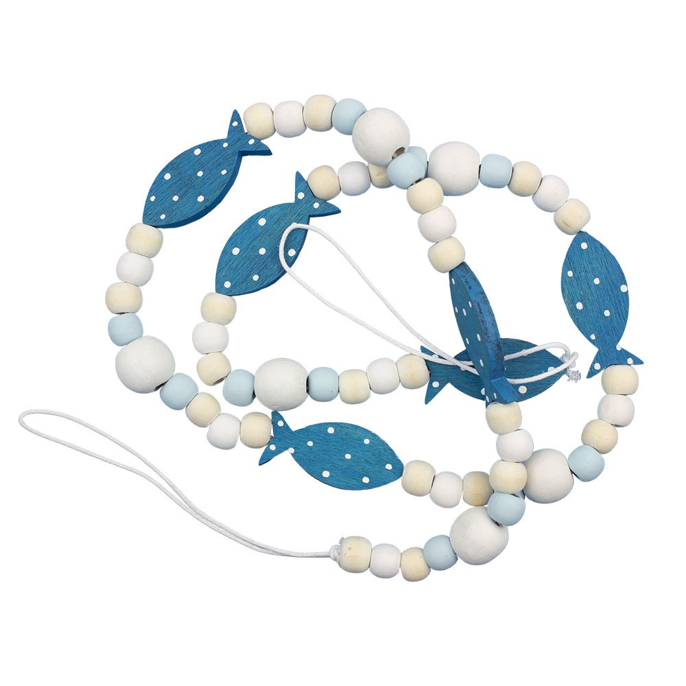 Beaded Hanging Fish, 100cm