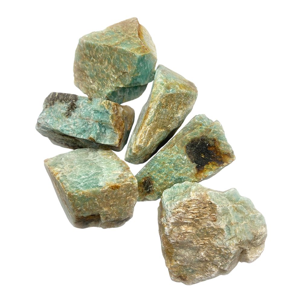 Raw Rough Cut Crystals (80-100g pieces), 1kg Pack