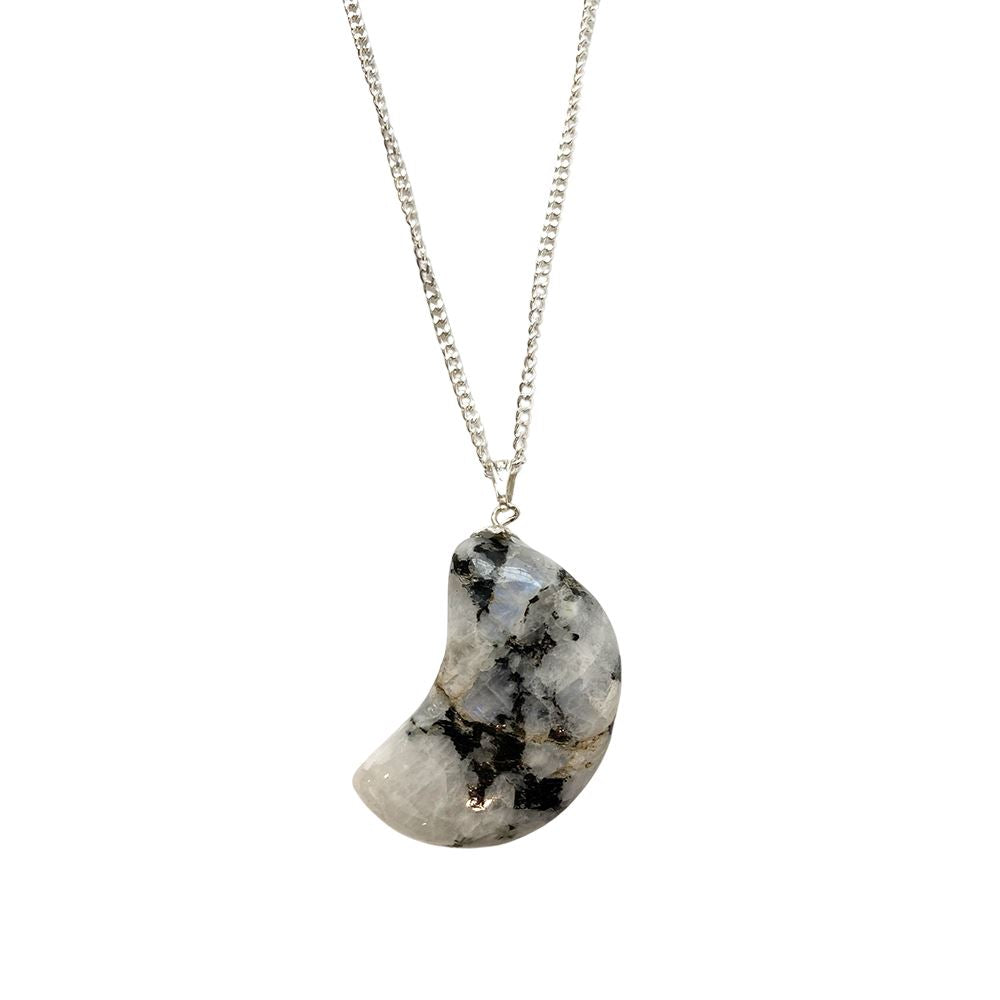 Crescent Shaped Pendant, 4x2cm