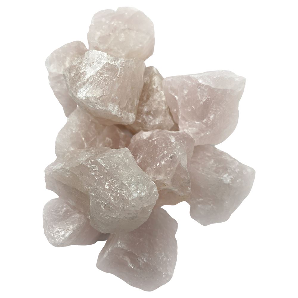 Raw Rough Cut Crystals (80-100g pieces), 1kg Pack