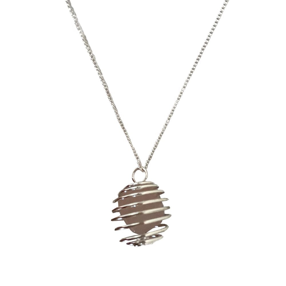 Spiral Tumbled Pendant