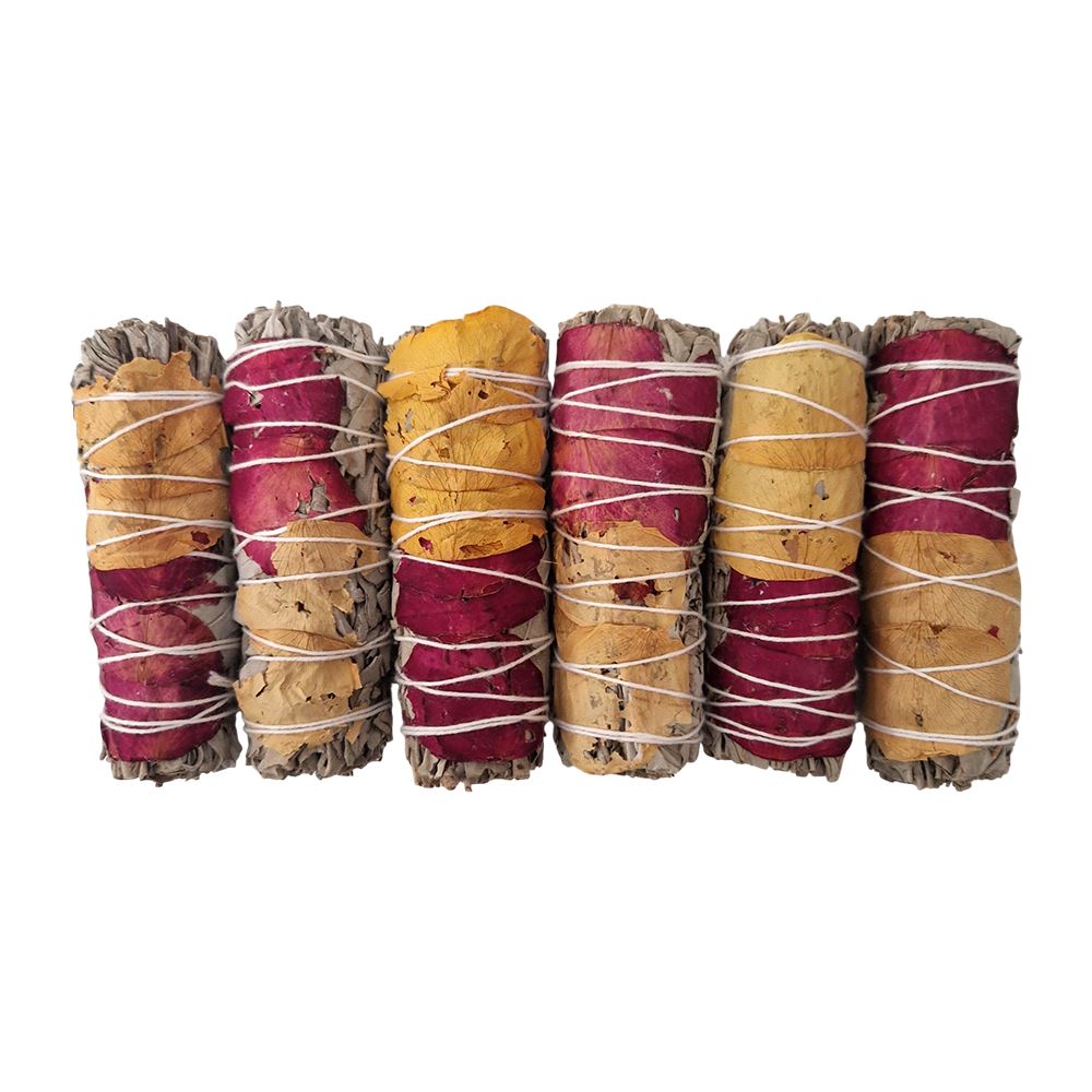 Floral Smudge Sticks 4"