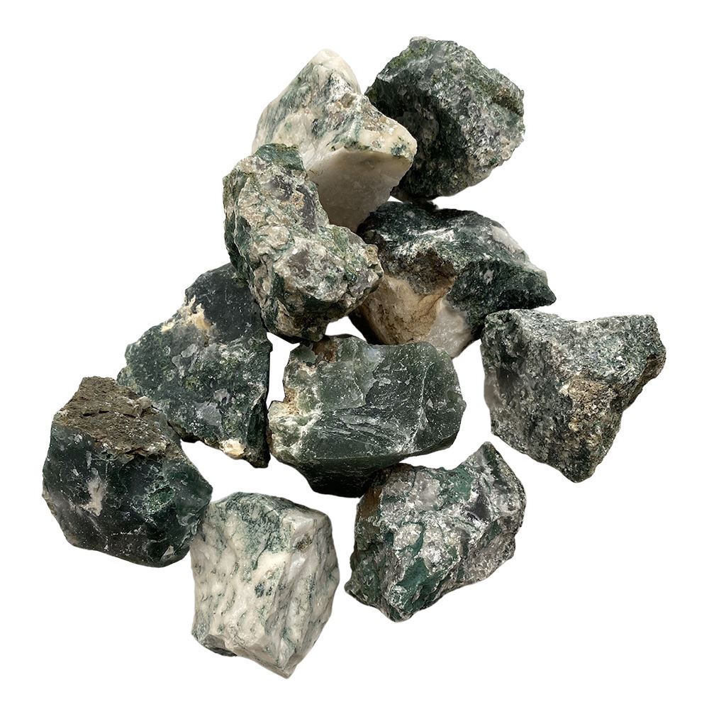 Raw Rough Cut Crystals (80-100g pieces), 1kg Pack