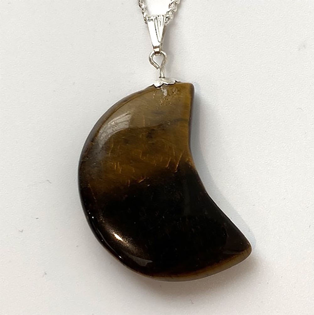 Crescent Shaped Pendant, 4x2cm