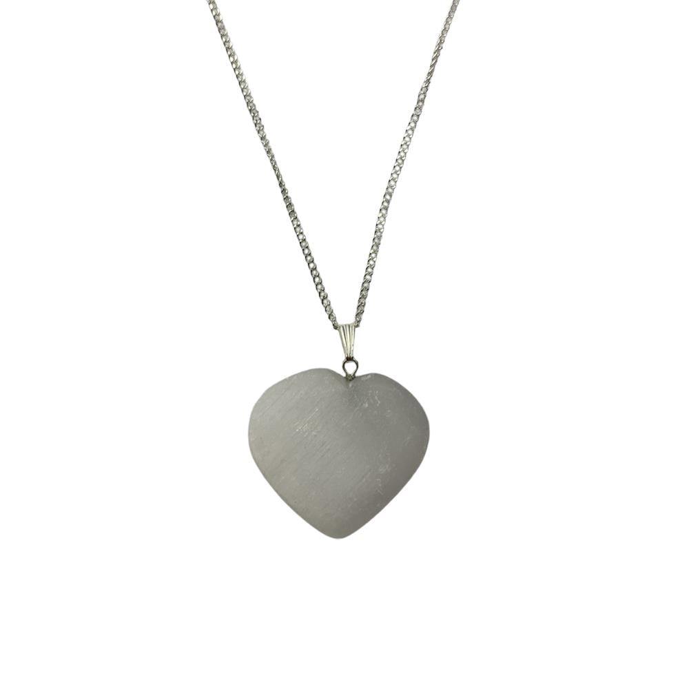 Crystal Heart Pendant, 3cm