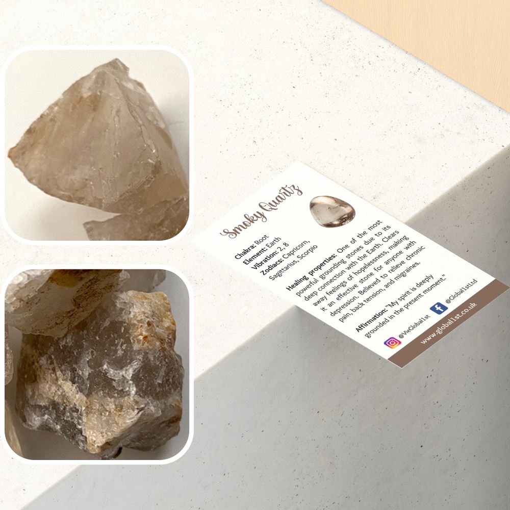 Raw Rough Cut Crystal, 2-4cm, Single