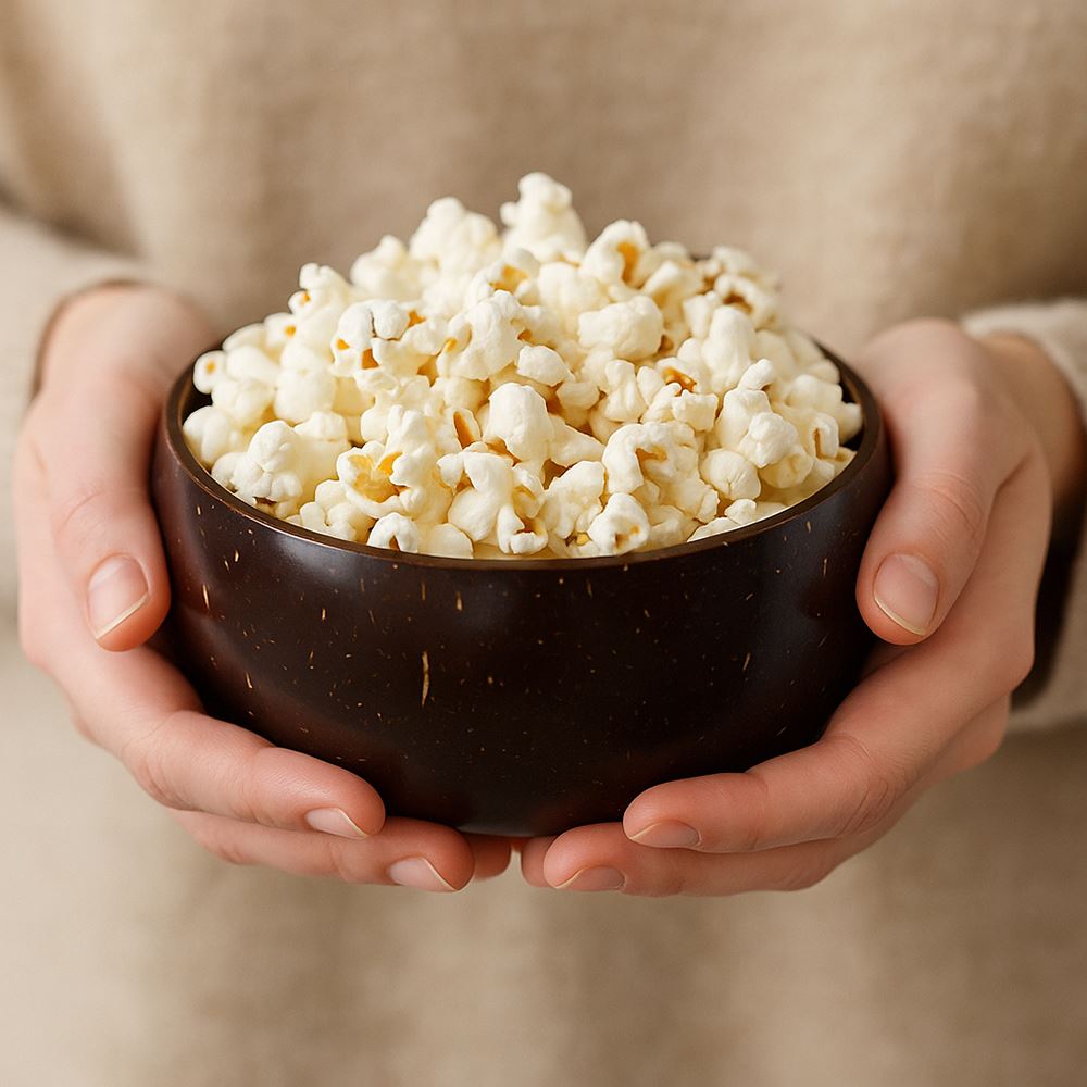 Coconut Bowl, Large, 13-15cm Diameter, Set of 4