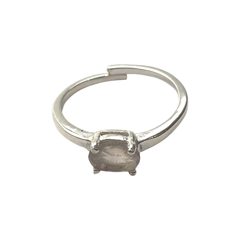 Silver-Plated Adjustable Ring (#29)