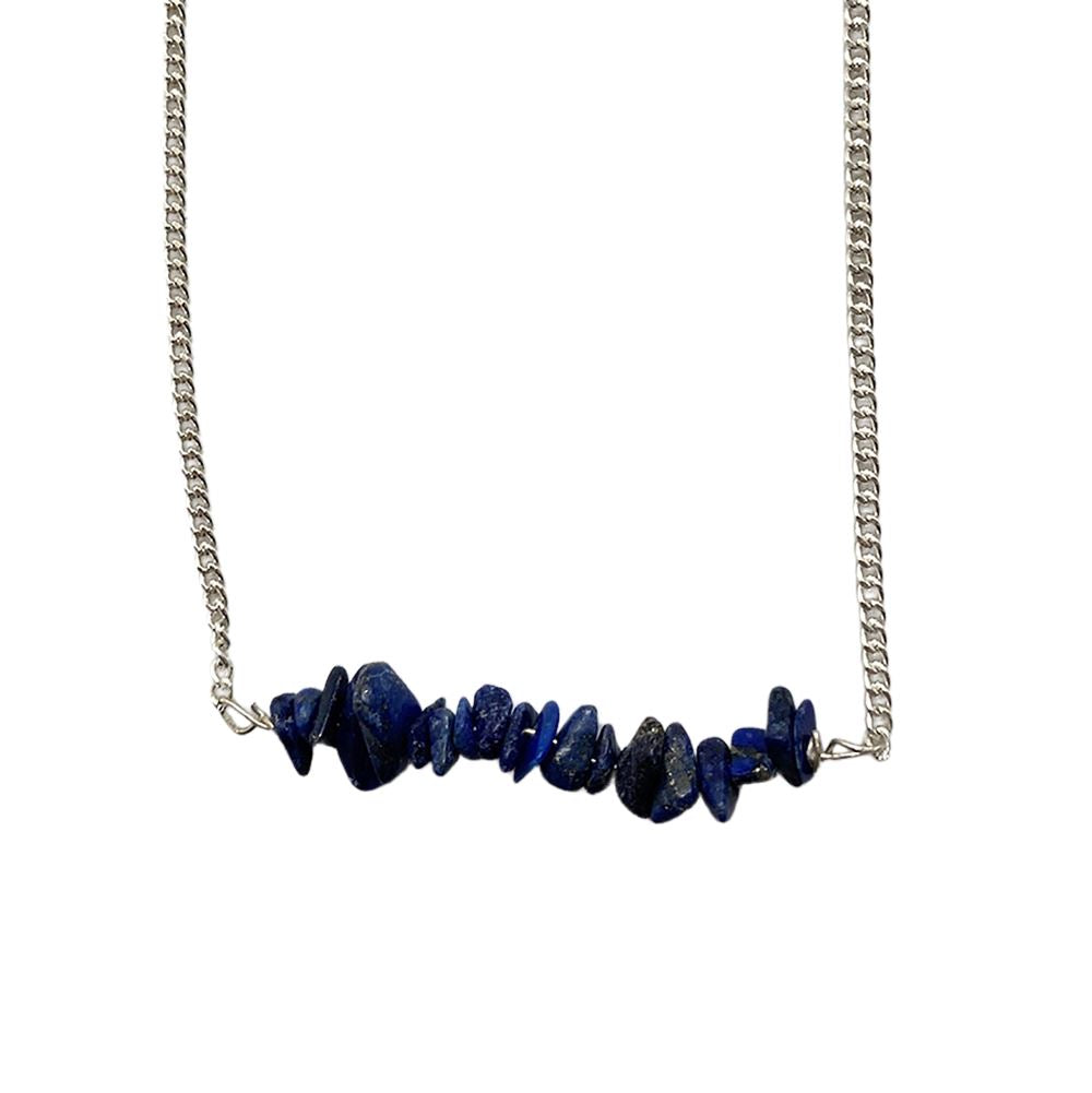 Silver Chain Chips Pendant