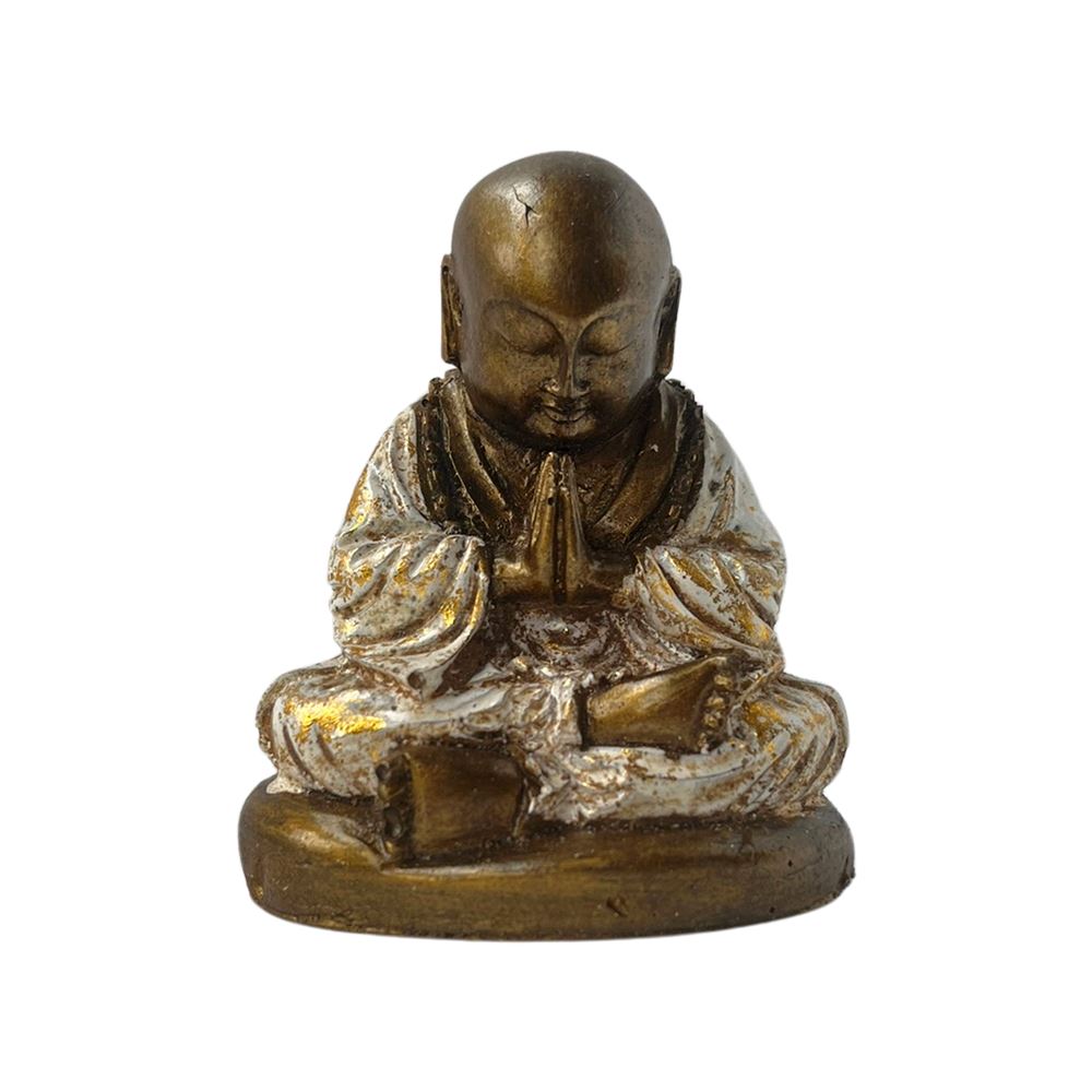 Praying Buddha Boy, 10x8x7cm
