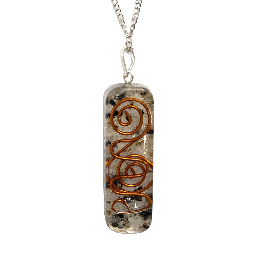Orgonite Reiki Pendant, 3.5cm