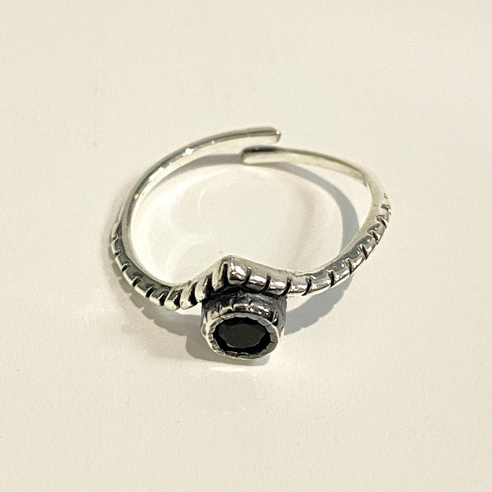 Silver-Plated Adjustable Ring (#26)