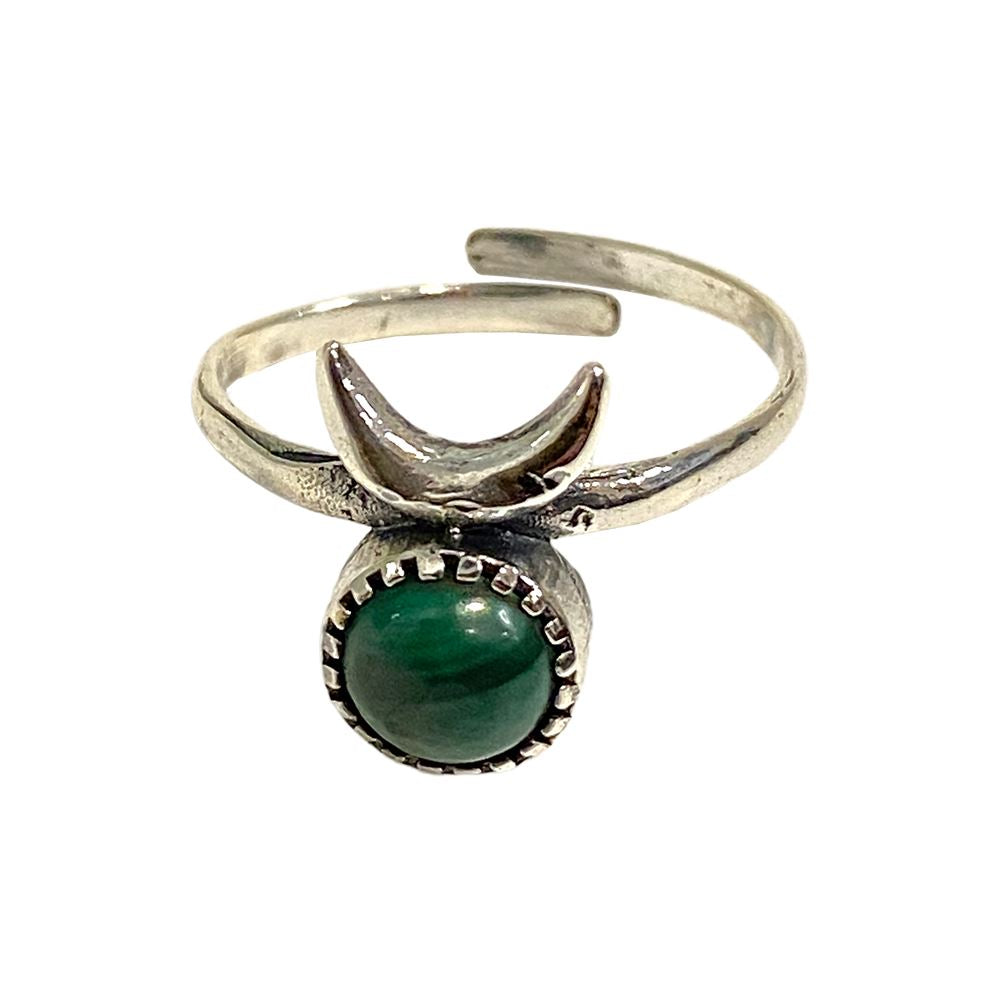 Silver-Plated Adjustable Ring (#40)