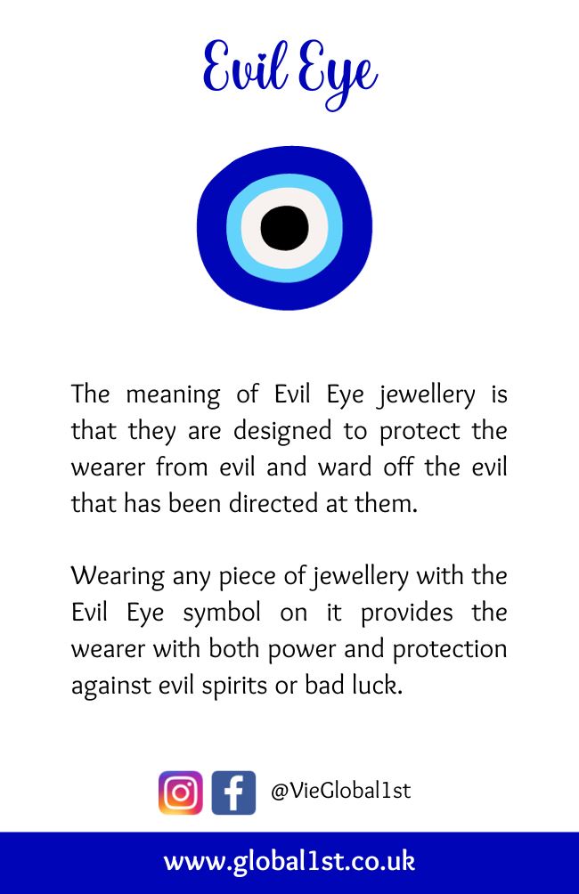 Evil Eye Bracelet, Resin, Blue