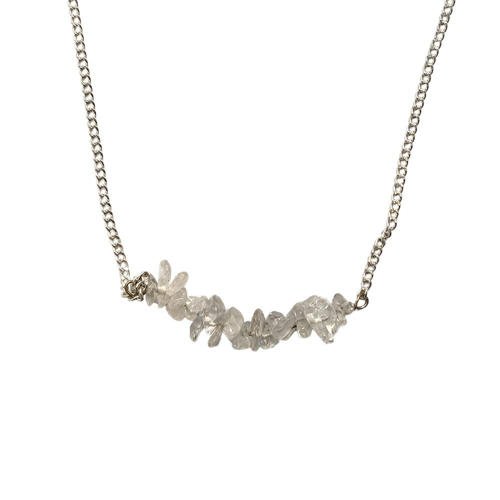 Silver Chain Chips Pendant