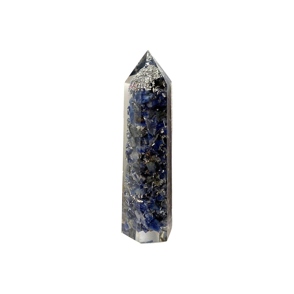 Orgonite Obelisk Tower, 8x2x2cm